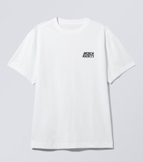 Broken Rackets White Tee