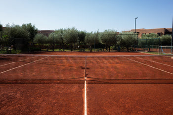 clay tennis court