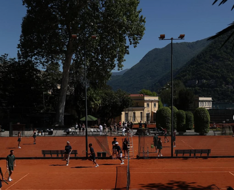 Tennis on the Lake: A Morning in Como with Wilson
