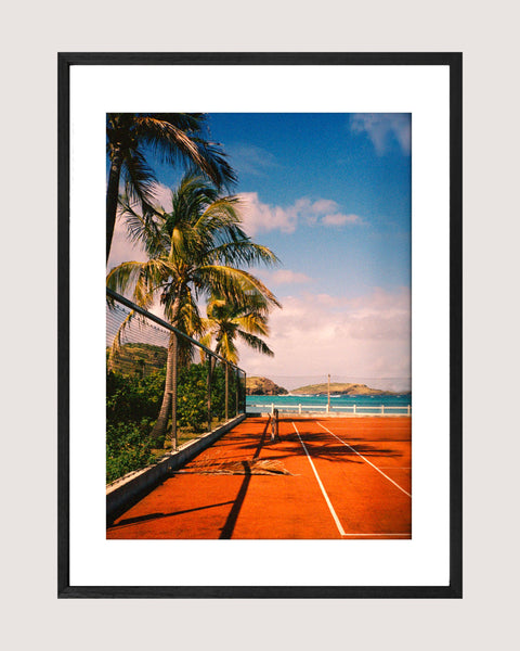 St Barth Palm On Court
