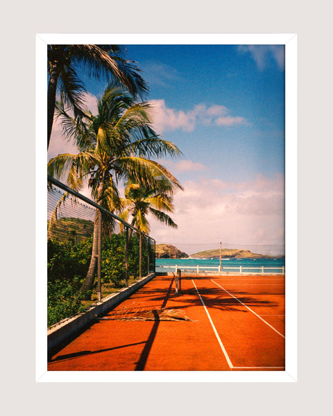 St Barth Palm On Court