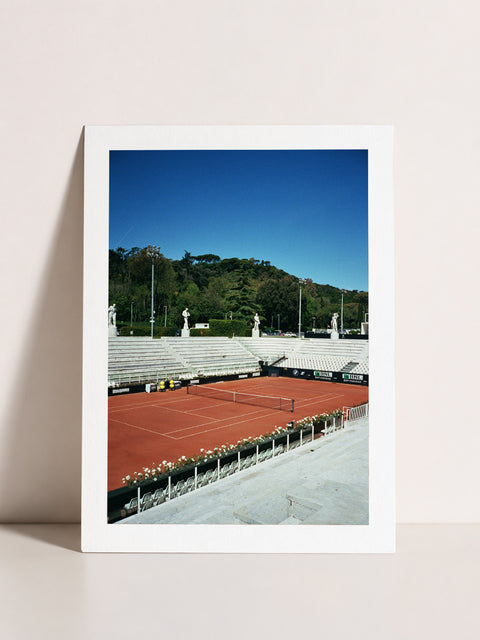 Empty Pietrangeli Court