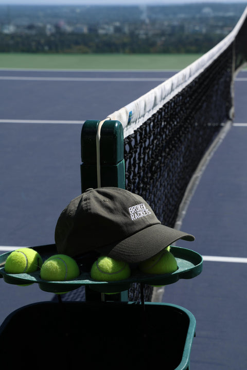 Broken Rackets Olive Cap