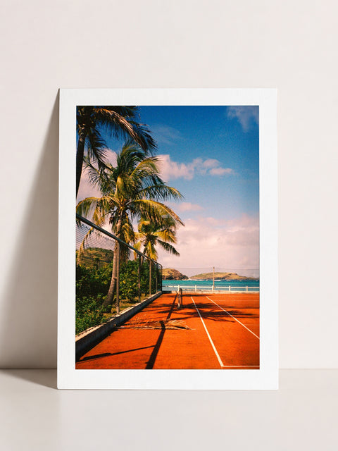 St Barth Palm On Court
